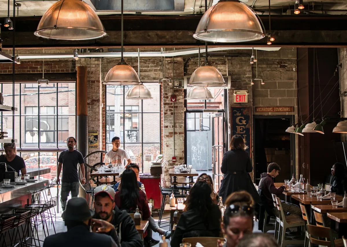 Restaurant dining room