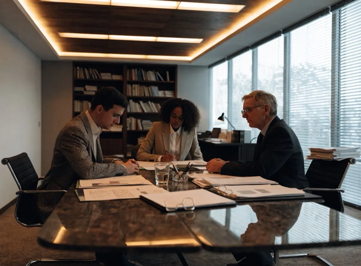 Law office meeting room