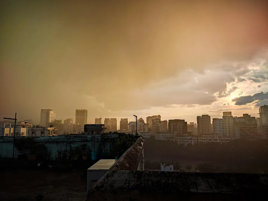Dhaka skyline