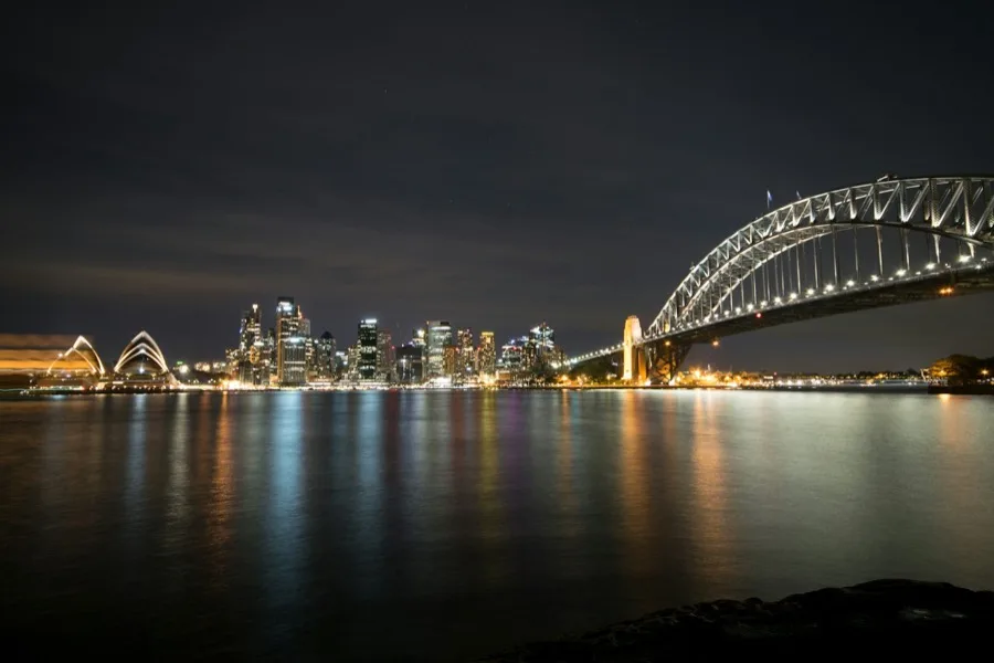 Sydney harbour skyline