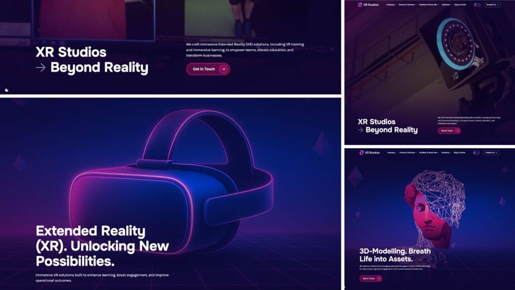 Case Study: Technical & Content SEO Support for XR Studios’ New Website Launch